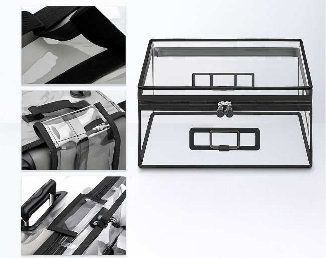 TravelShield – Clear Suitcase Cover